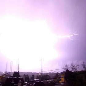 Lightning at its maximum