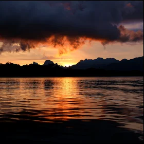 Ratchaprapha lake in Khao Sok national park