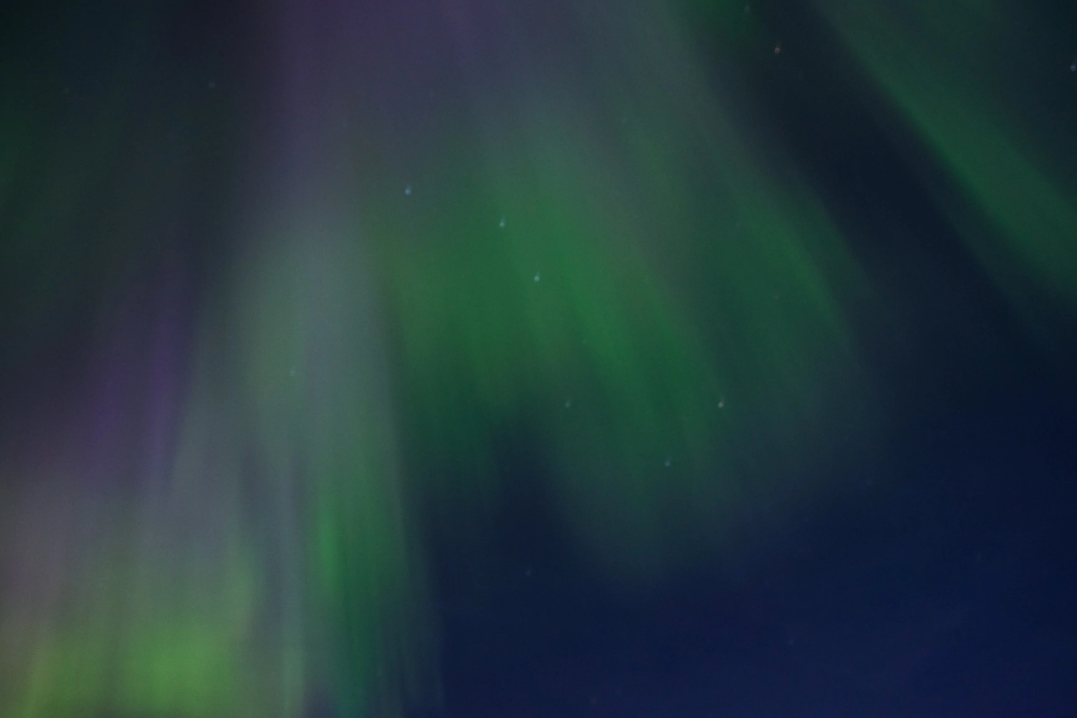 Aurora hiding big dipper