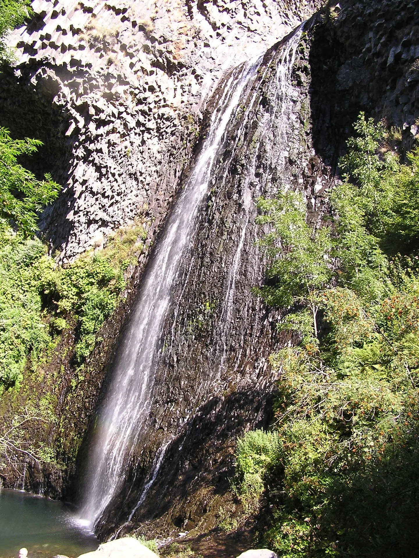 Ray Pic Waterfall in Ardèche