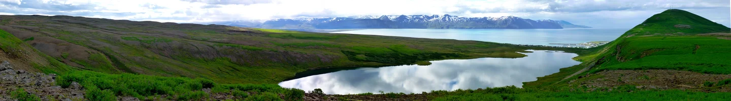 Botsvatn Lake and Beyond, Tjornes Fracture Zone, North Iceland
