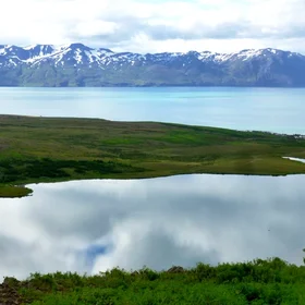 Botsvatn Lake and Beyond, Tjornes Fracture Zone, North Iceland