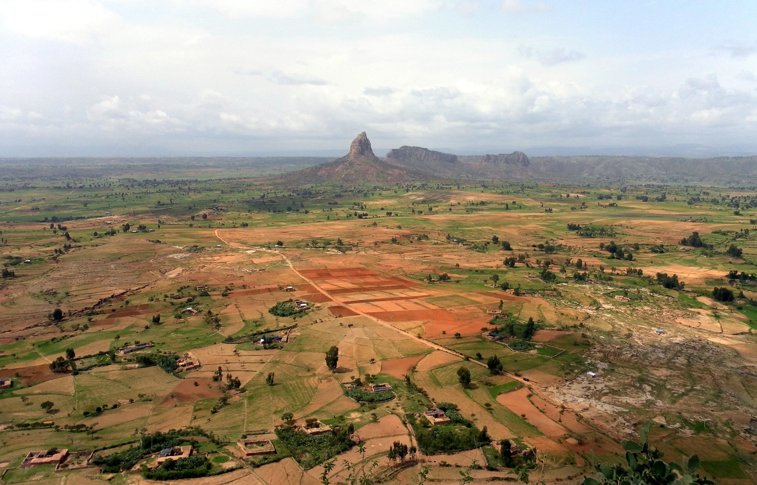 Agrosystem in Tigray, Highlands