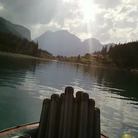 Sediment cores_2011 Survey on Proglacial Alpine Varved Lake Oeschinen_Switzerland