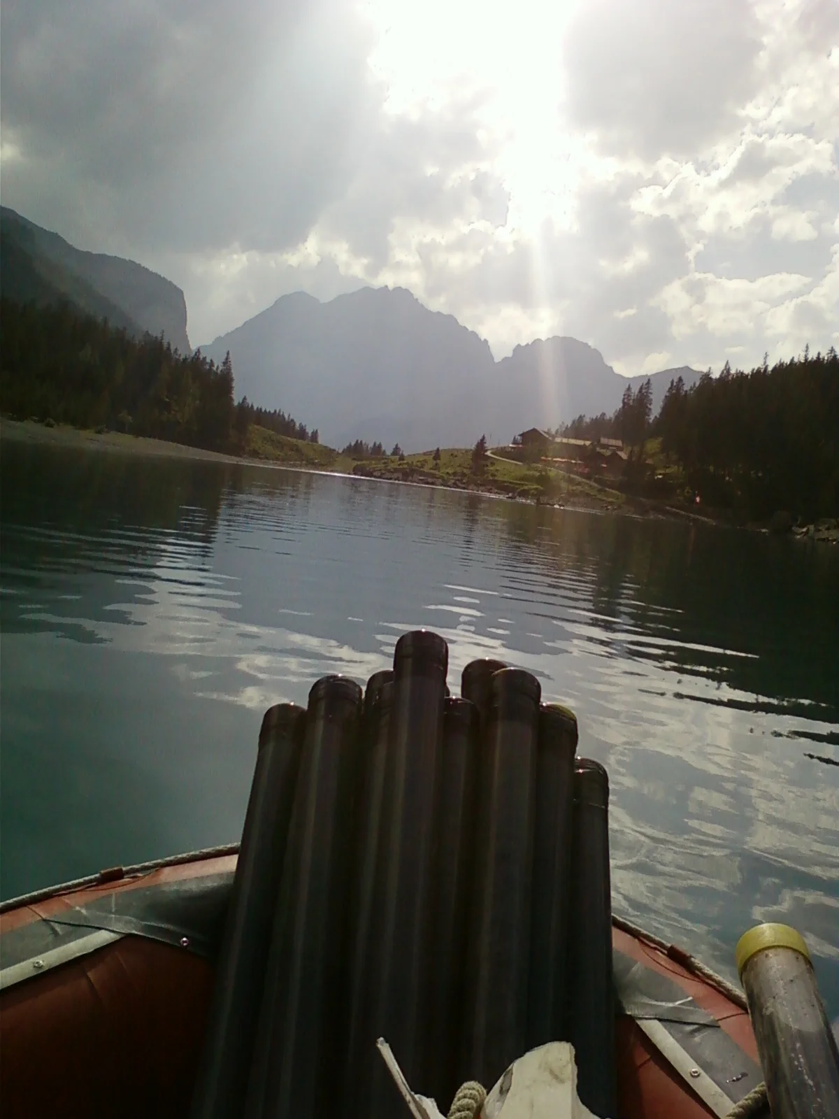 Sediment cores_2011 Survey on Proglacial Alpine Varved Lake Oeschinen_Switzerland