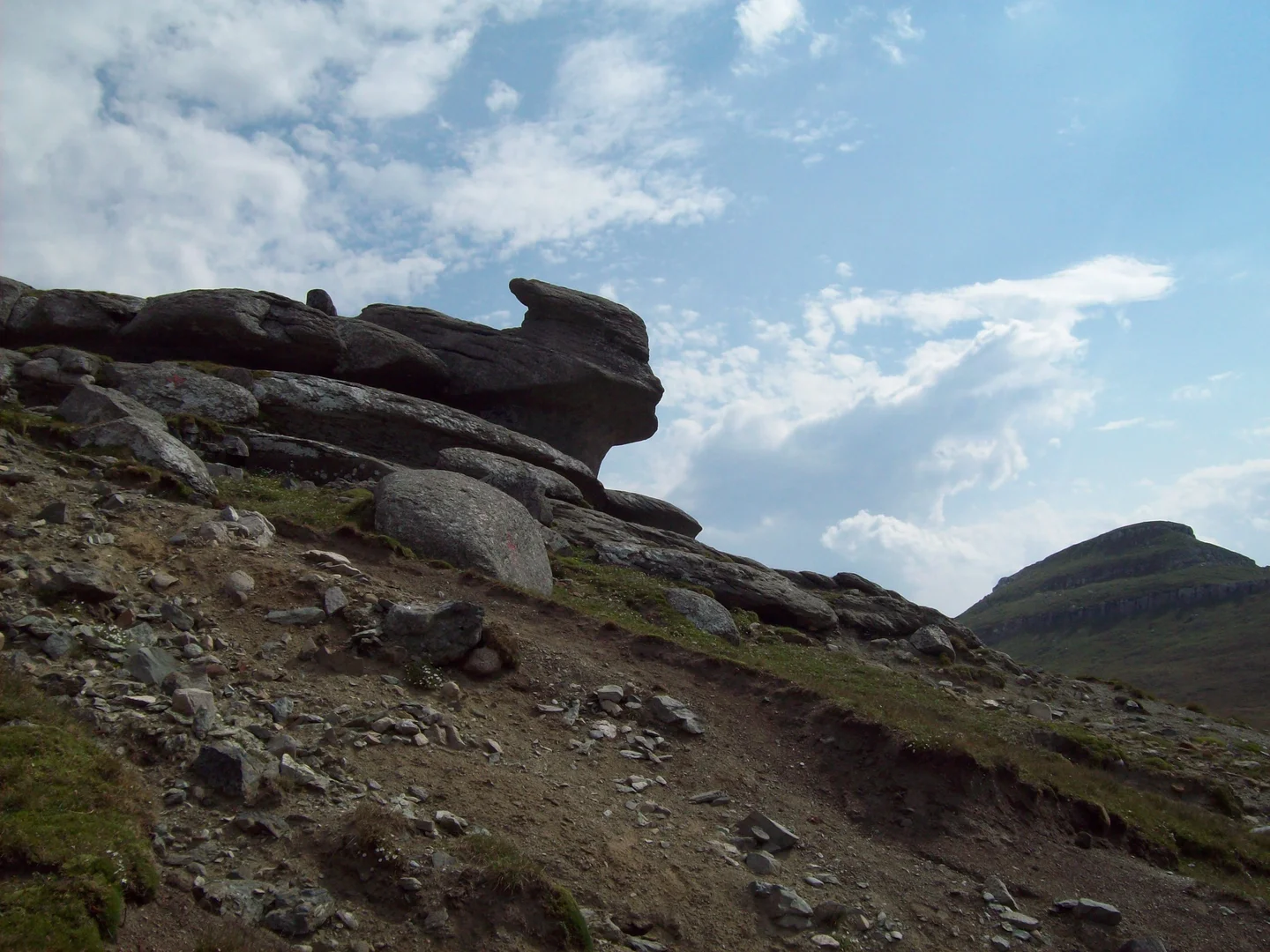 Darth Vader into the mountains