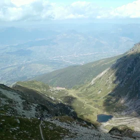 Glacial Lake Iezerul Pietrosului