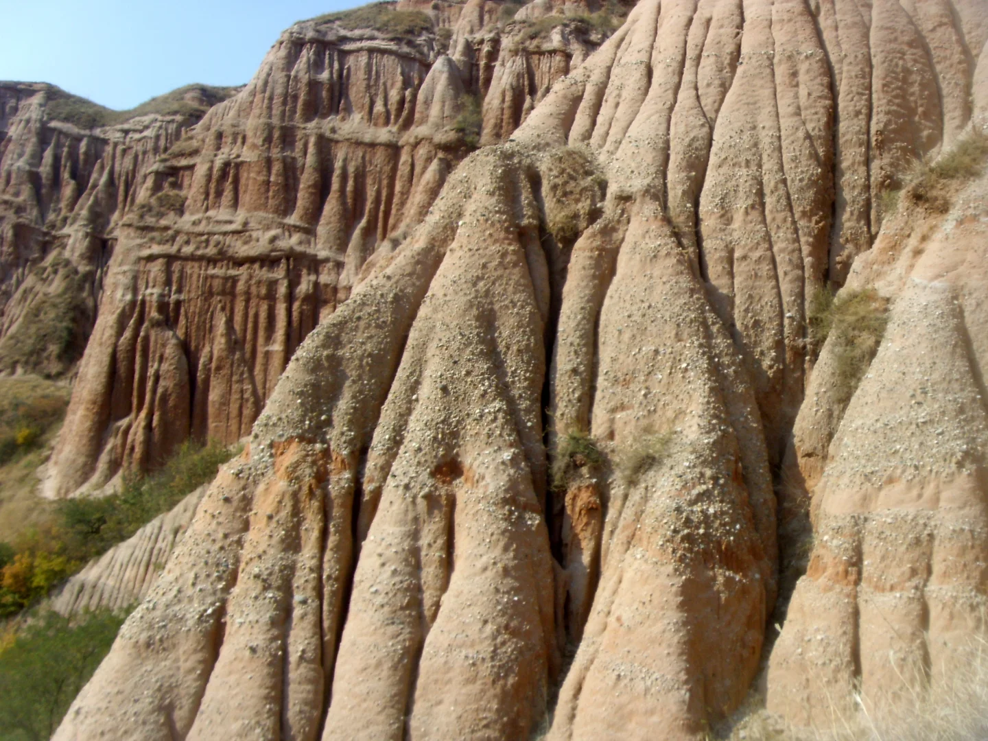 Badlands in Sebes