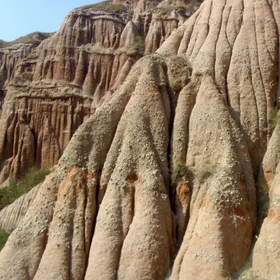 Badlands in Sebes