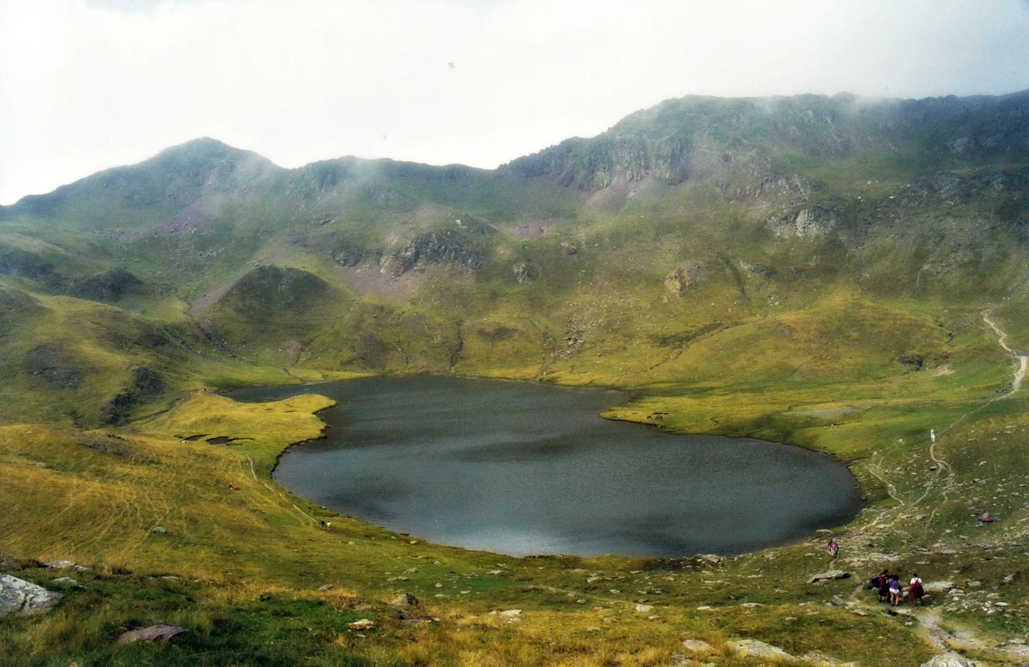 Ibón de Escalar, a glacial lake in the Pyrenees