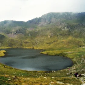 Ibón de Escalar, a glacial lake in the Pyrenees