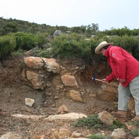 Soil scientists in action: Niko