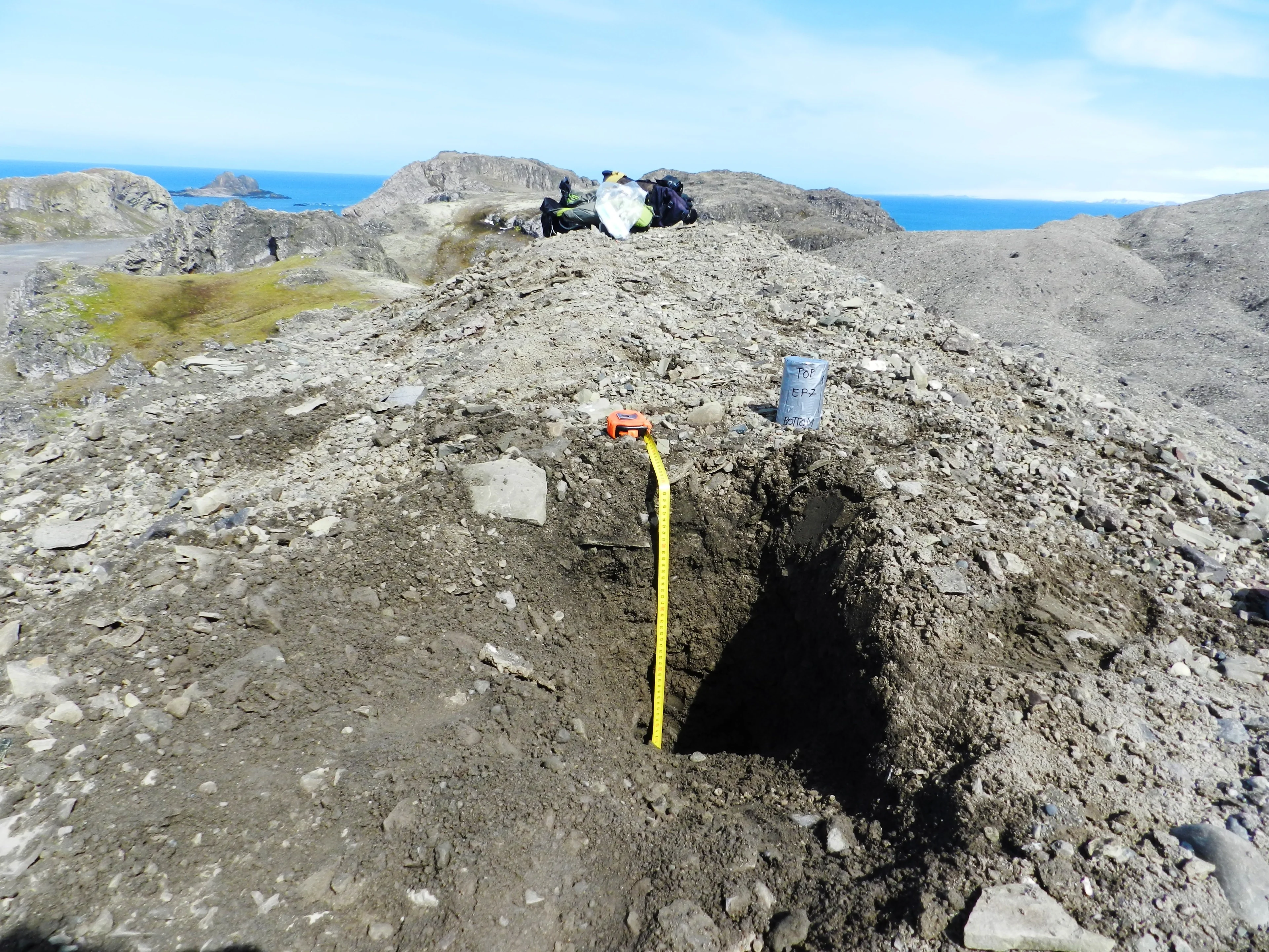 Moraine, Elephant Point, Antarctica