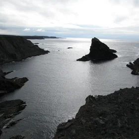 Gull Island in the Evening