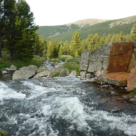 The Altay mountains 