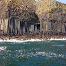 Isle of Staffa from the Sea