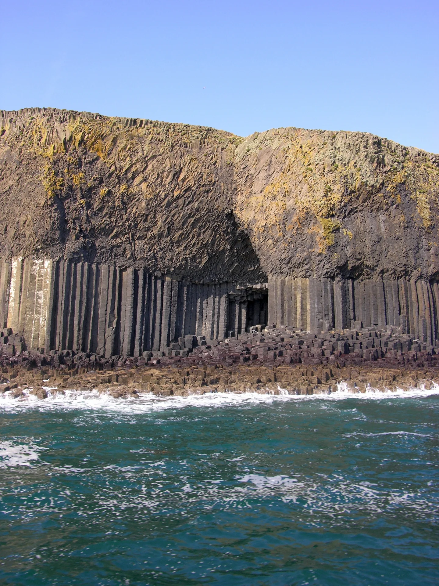 Isle of Staffa from the Sea