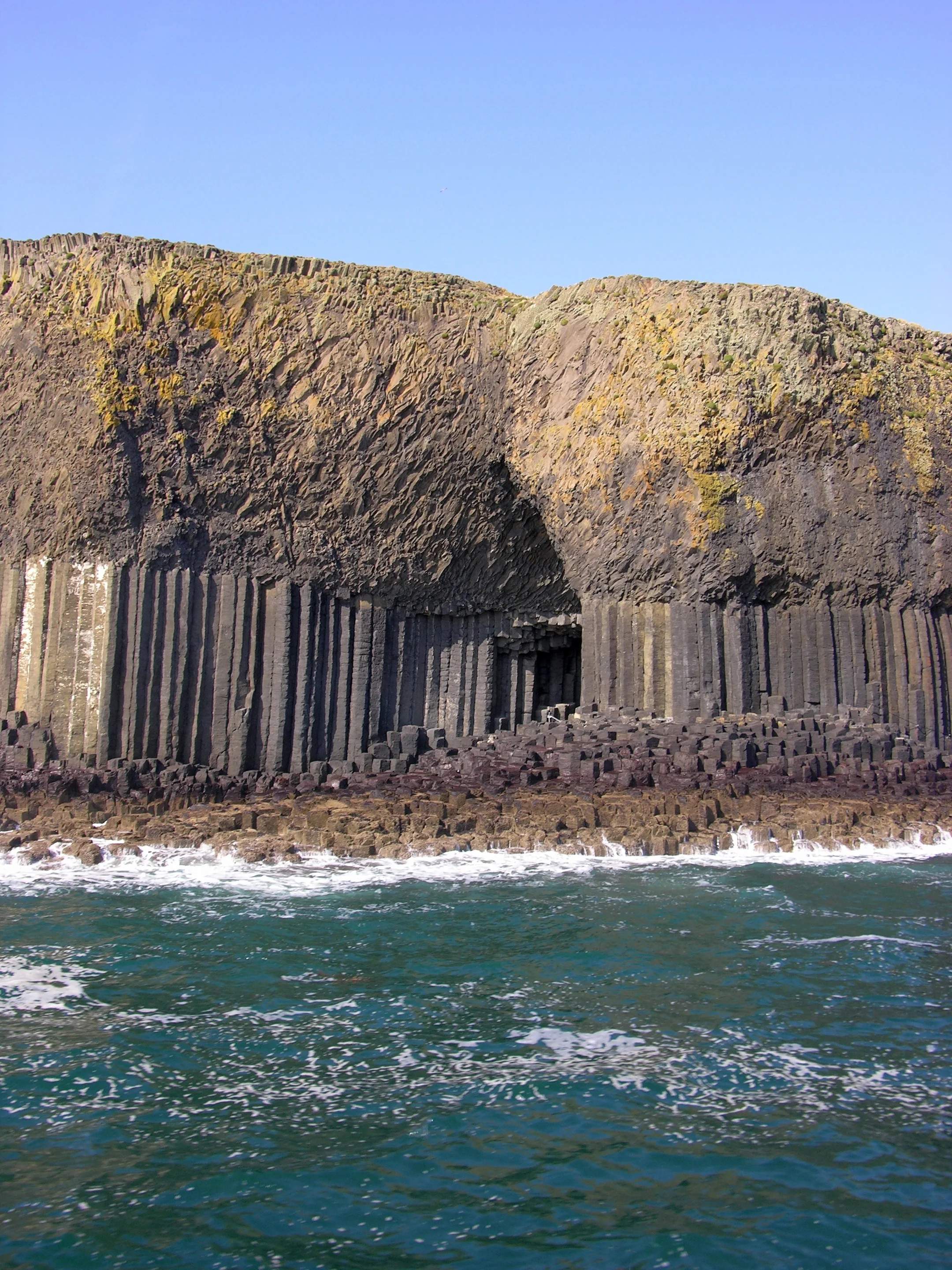 Isle of Staffa from the Sea