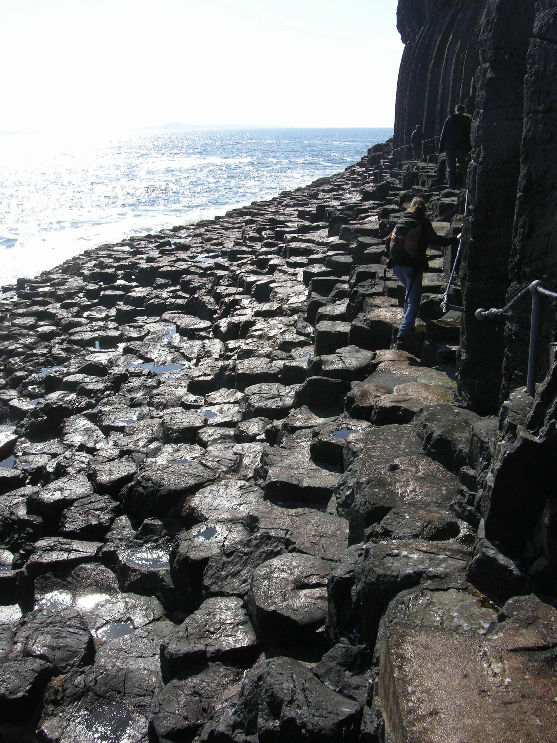 Columnar Basalt Pavement