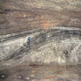 Isoclinally-folded Salt