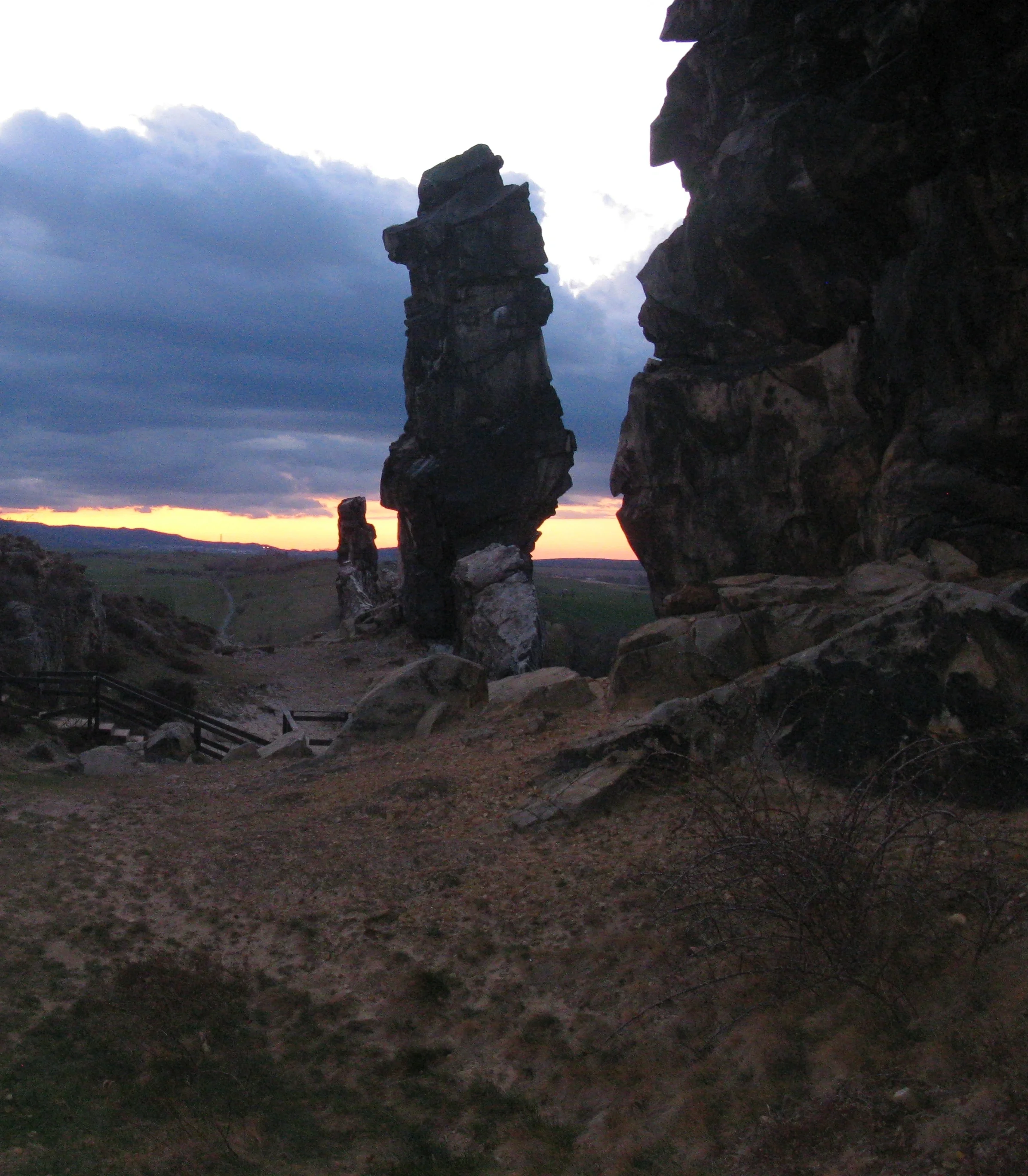 Devil's Wall in the Evening