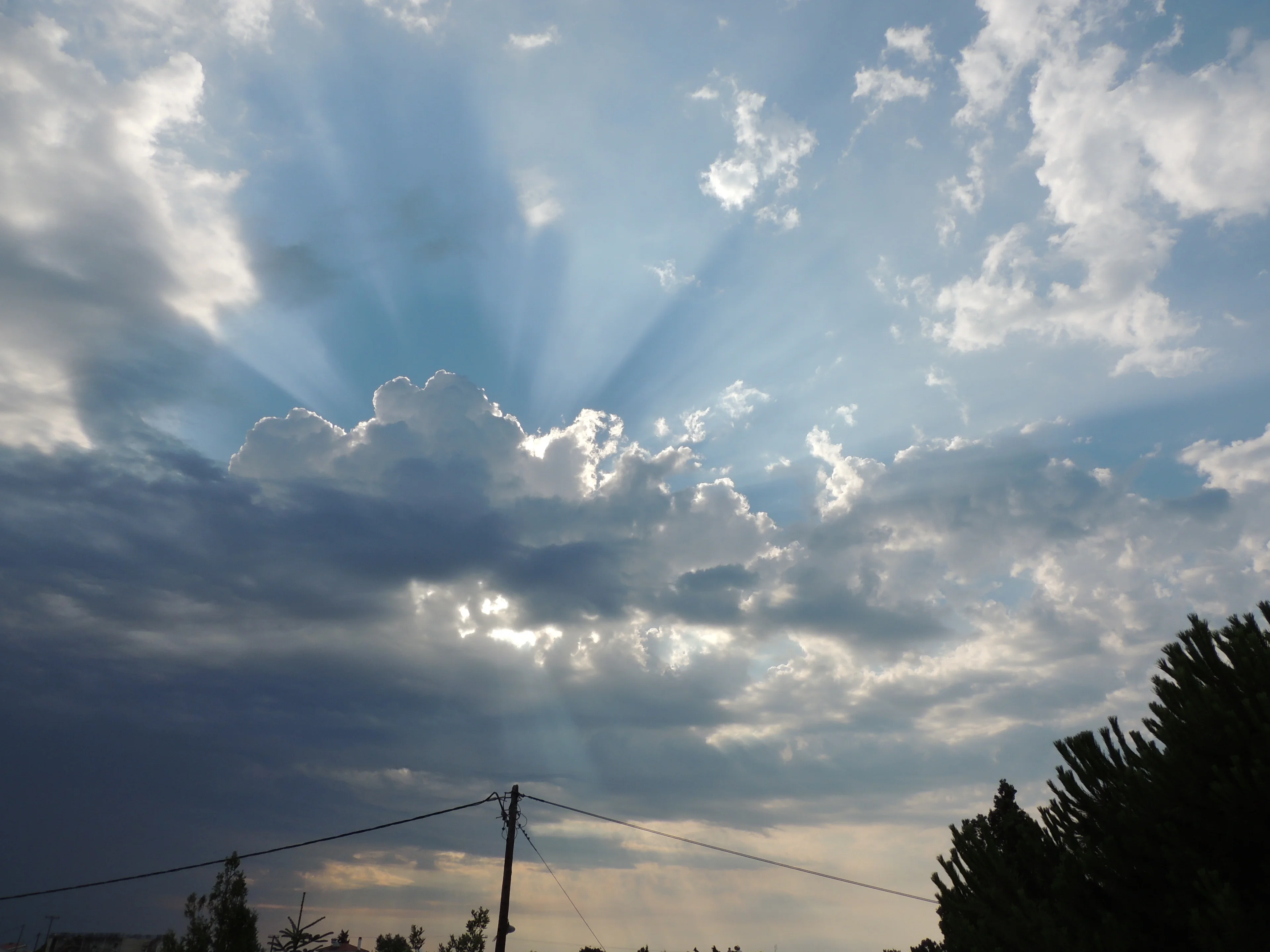Crepuscular rays
