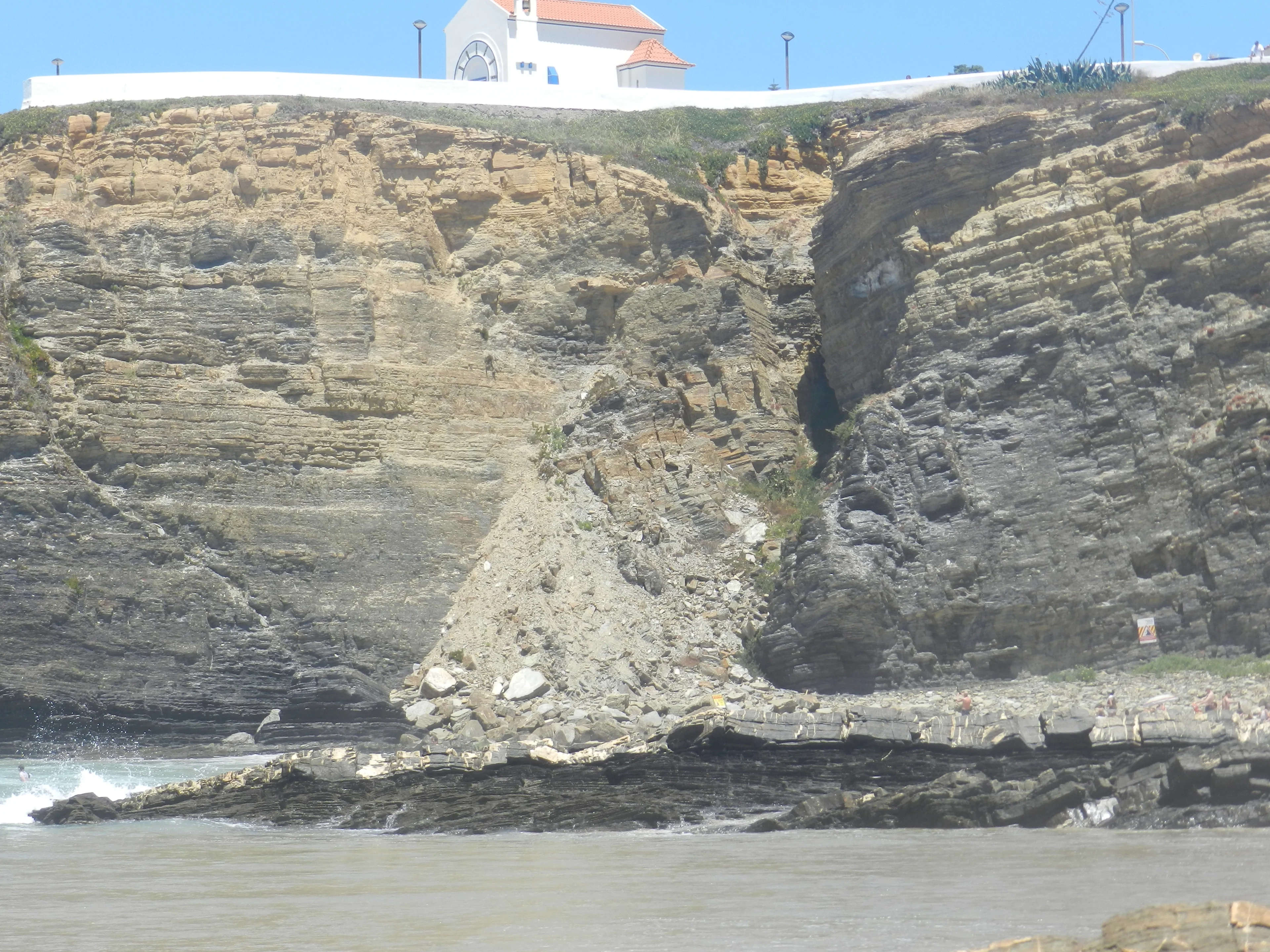 Huge landslide