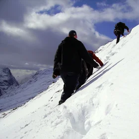 Snow walking