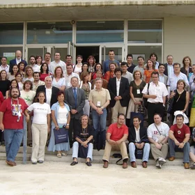 Participants in the II Iberian Congress on Soil Science, Sevilla and Huelva, Spain, 2006