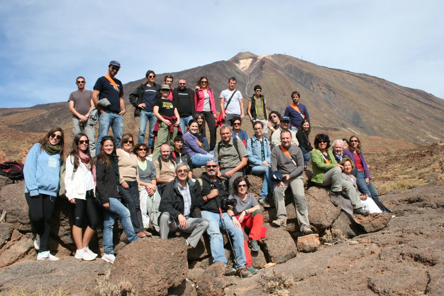 Participants in the FUEGORED2012 meeting, Tenerife, Spain