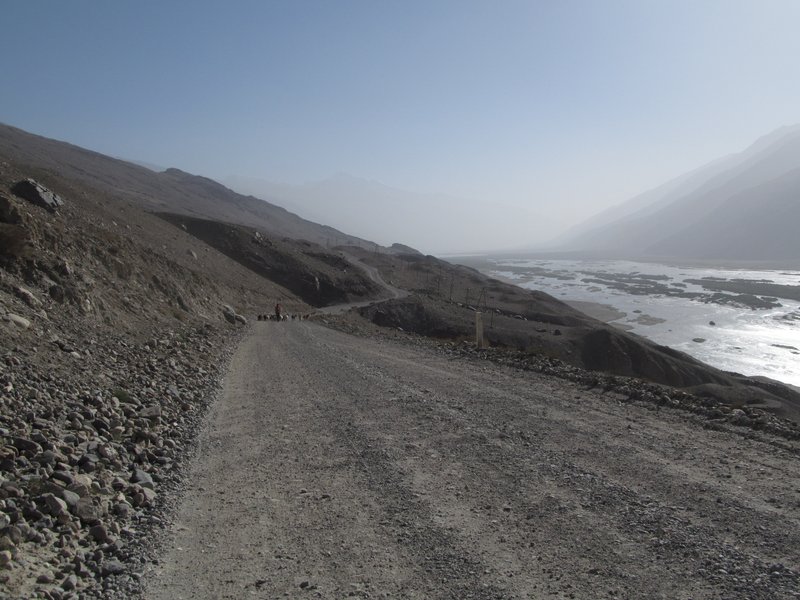 Dust storm in Wakhan