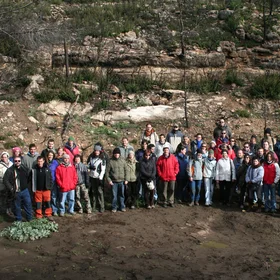 Participants in the FUEGORED2008 meeting, Enguera, Spain