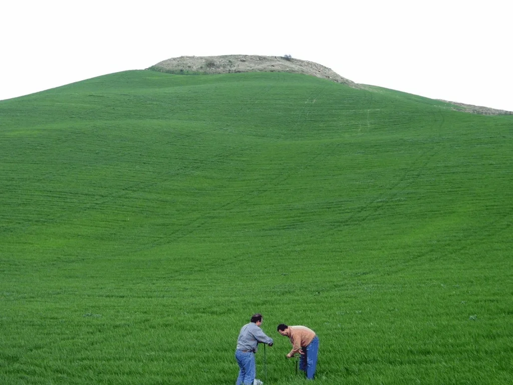 Soil erosion favored by agriculture