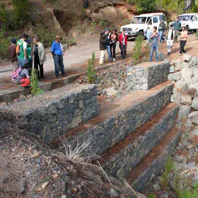 Gabions for soil erosion control