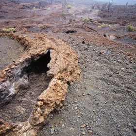 Relict of lavaflow
