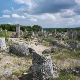 The Standing Stones near Varna, Bulgaria