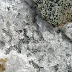 Stone snowflakes