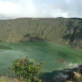 Chichón Volcano Crater