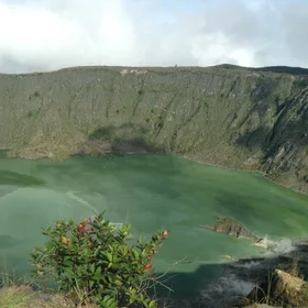 Chichón Volcano Crater