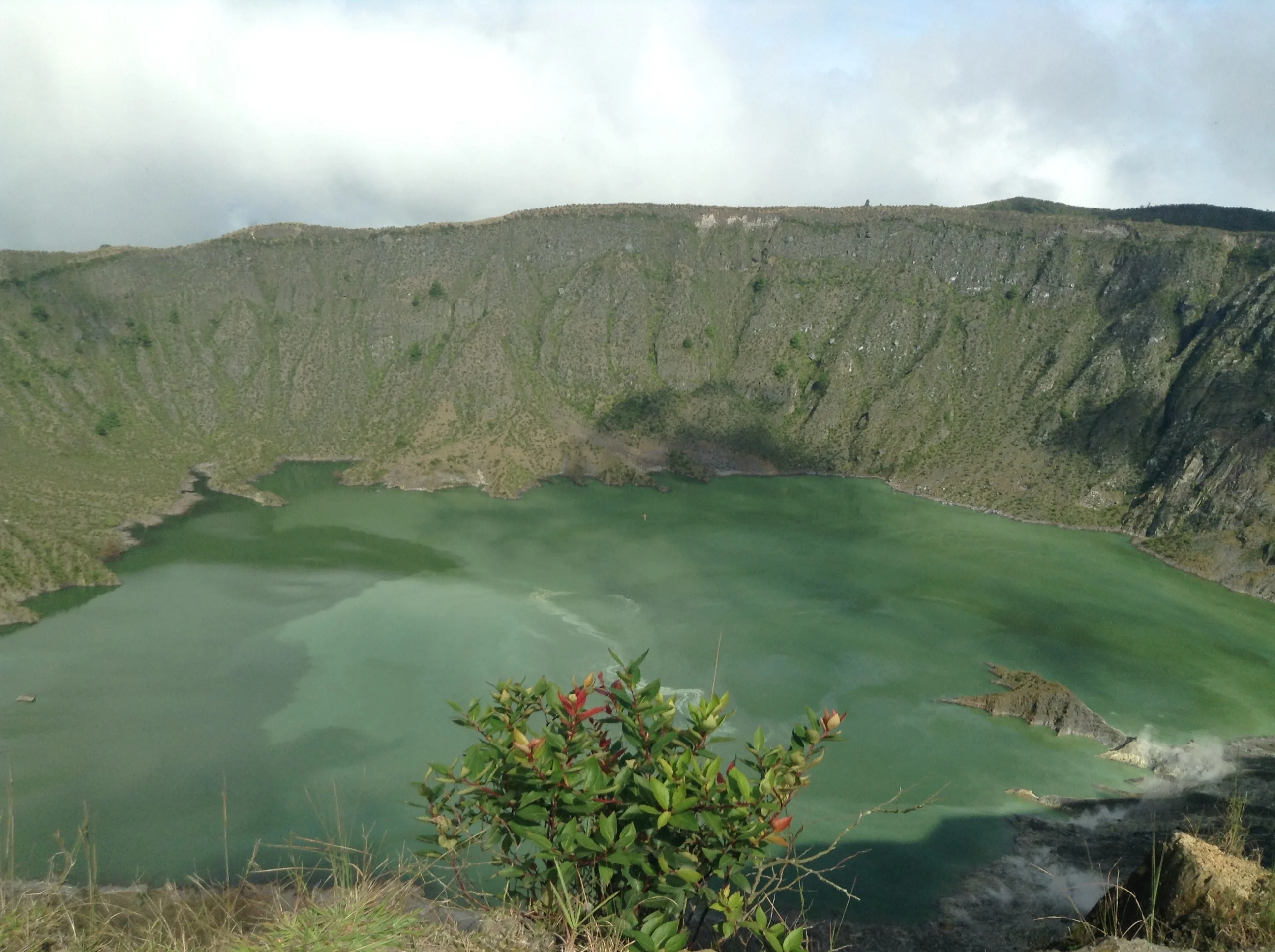 Chichón Volcano Crater