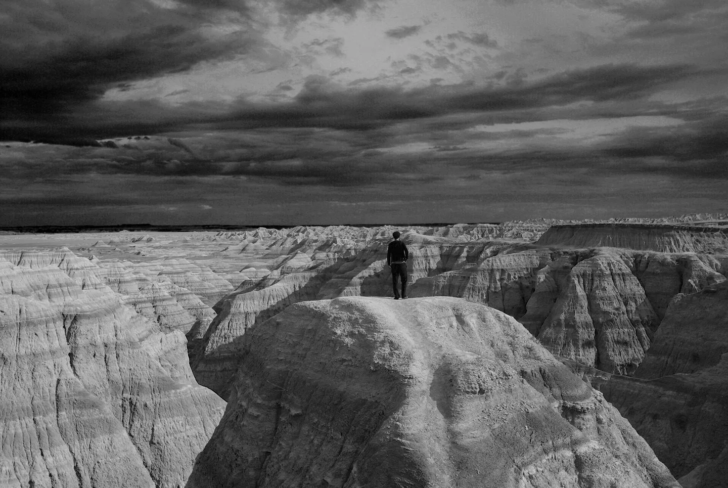 Badlands national park, South Dakota, USA