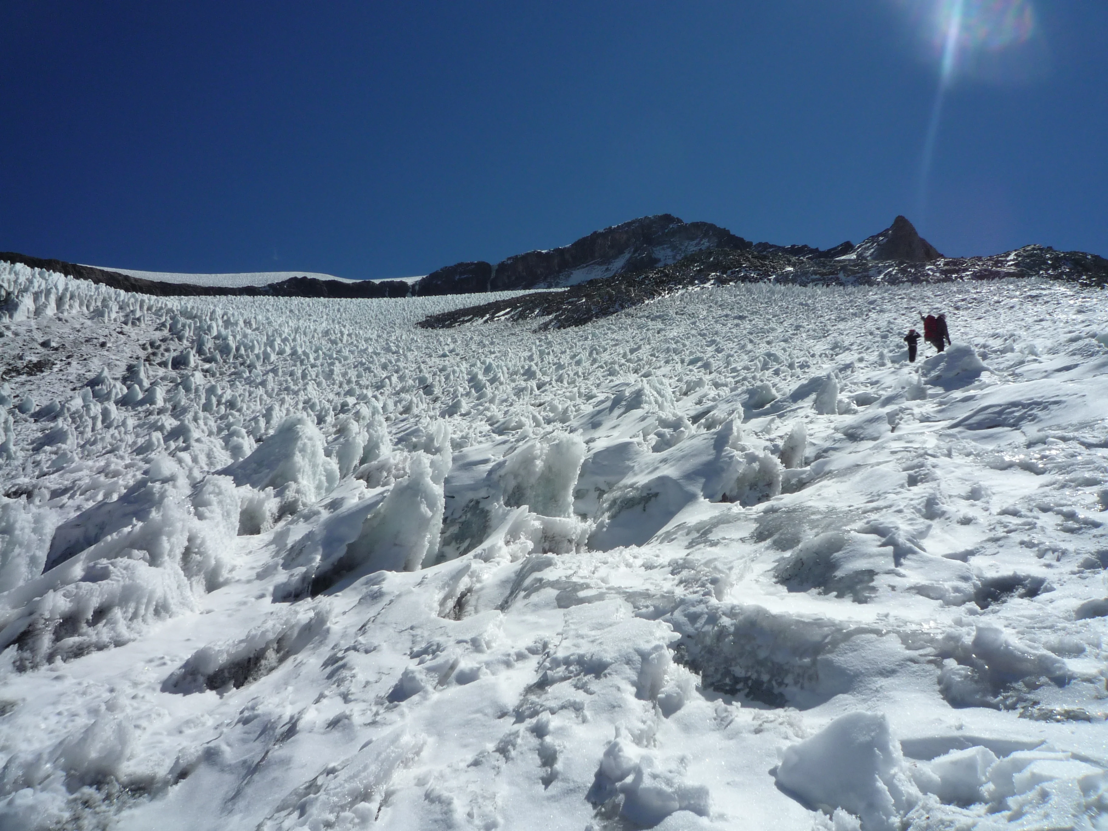 Summer fieldwork on Olivares Gamma