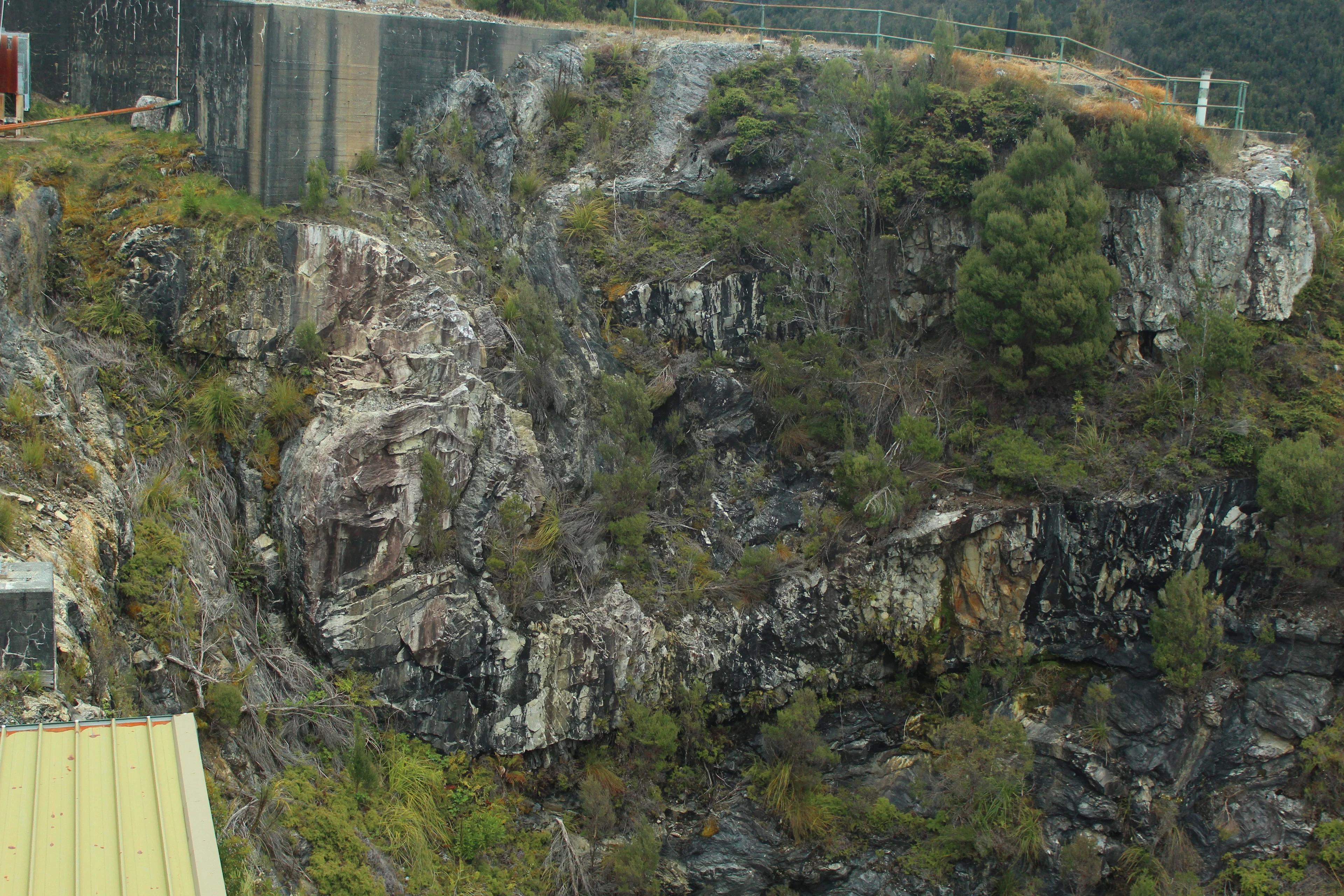 Folded crystalline rocks - Tasmania