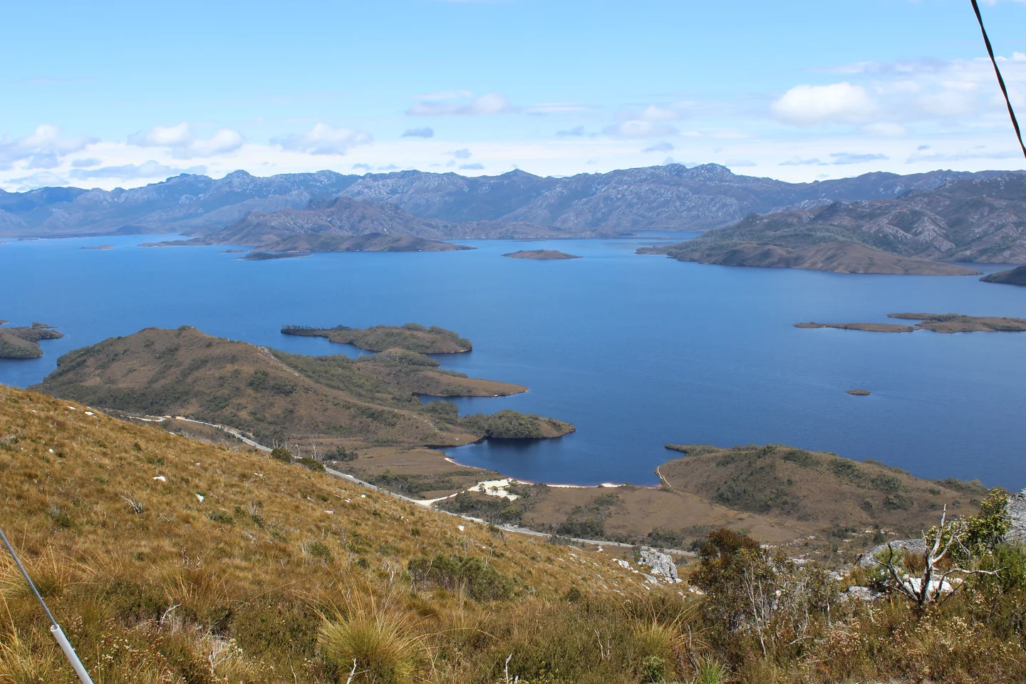 Lake Pedder southwest of Tasmania