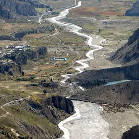 Marsyangdi valley moraines