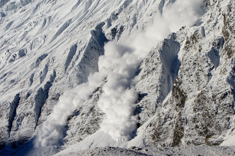 Annapurna Snow Avalanche