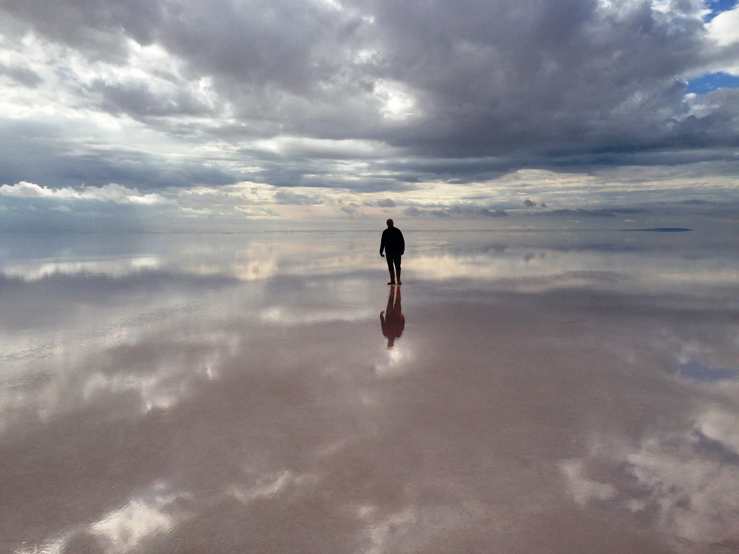 Cloudy Water of the Salt Lake