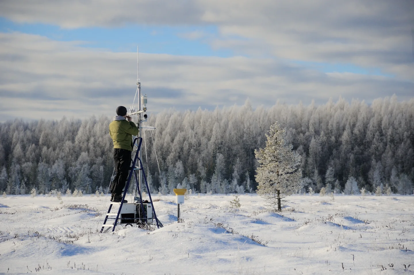 Winter Eddy Covariance researches