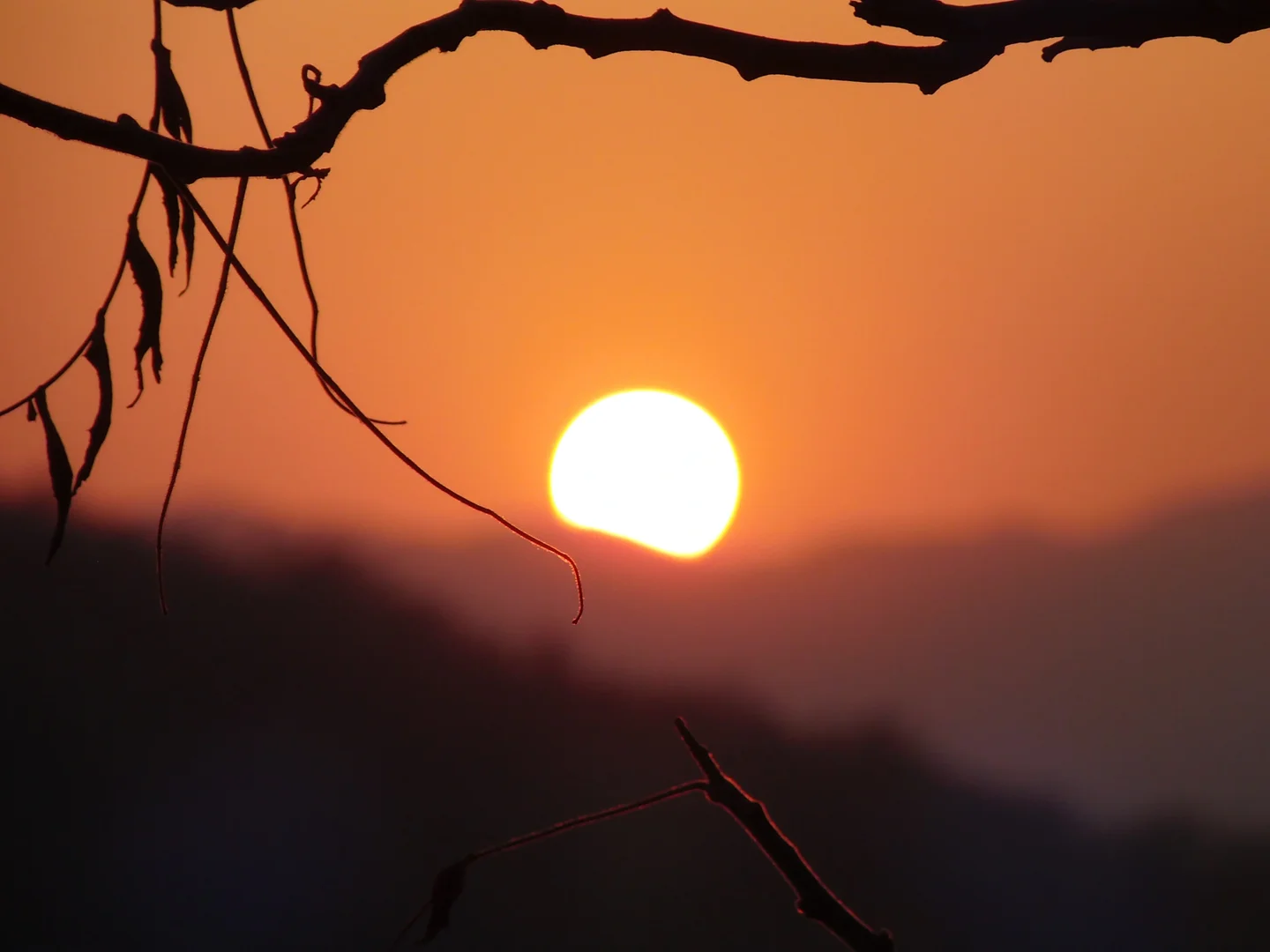 Xishan sunset