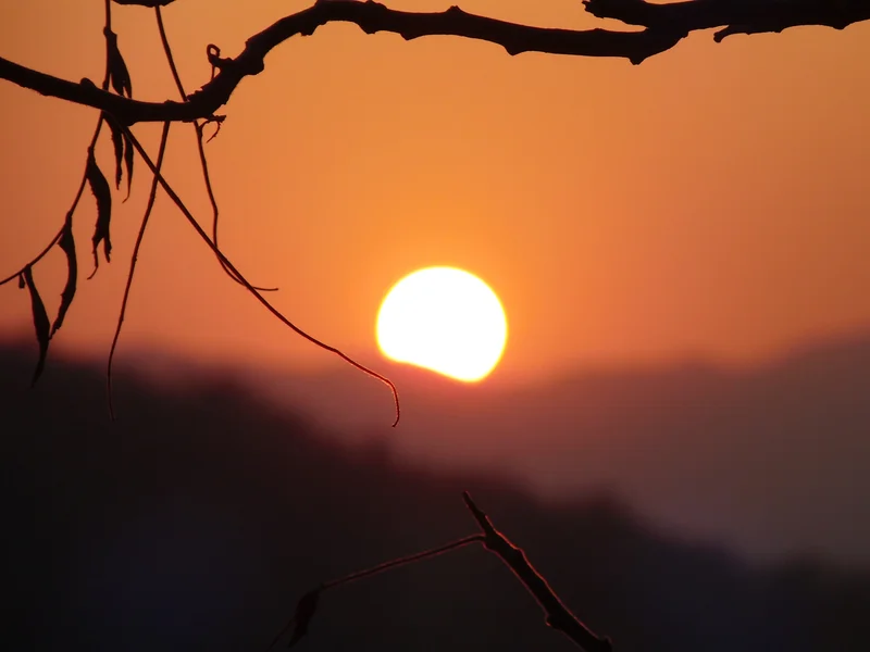 Xishan sunset